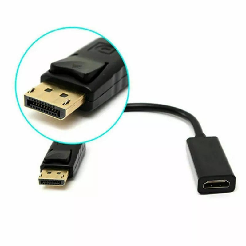 DisplayPort to HDMI Video Adapter Converter DisplayPort to HDMI Video Adapter Converter